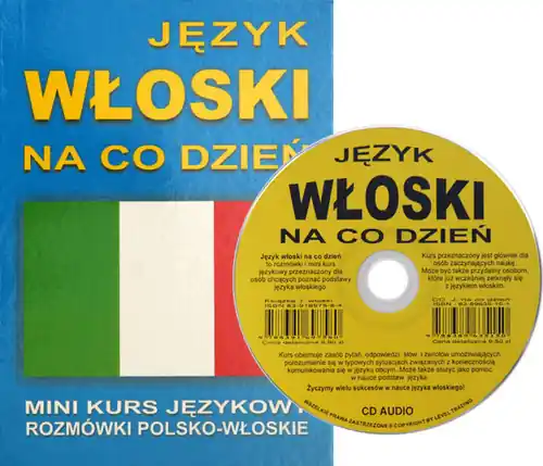 Bezpieczna płatność J. Włoski na co dzień. Mini kurs jęz. CD gratis