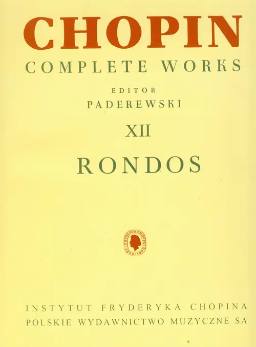 Chopin Complete Works XII Rondos Wyjątkowa oferta