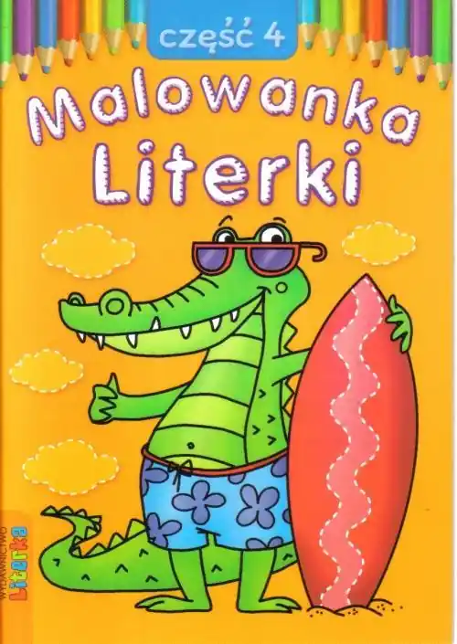 Malowanka - Literki cz. 4 LITERKA Wyprzedaż