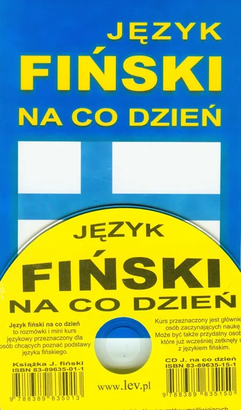 Wysoka jakość Język fiński na co dzień. Mini kurs + CD