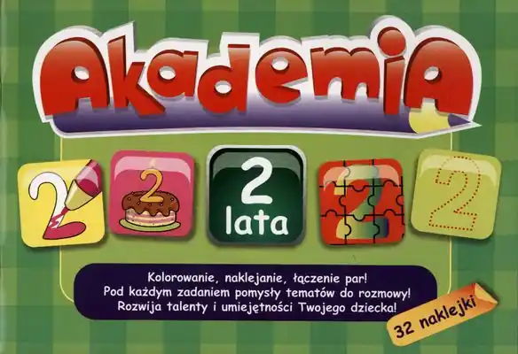 Dodaj do koszyka Akademia - 2 lata + 32 naklejki Greg