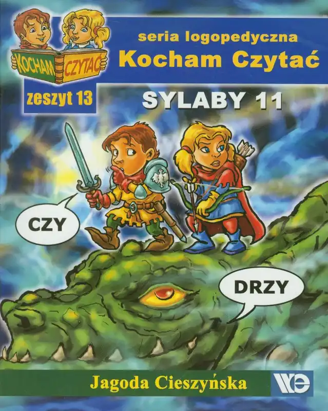Kocham czytać zeszyt 13. Sylaby 11 Ekspresowa dostawa