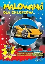 Malowanki dla chłopców GREG Oferta limitowana