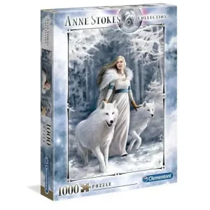Hit sprzedaży Puzzle 1000 Anne Stokes Collection Winter Guardian