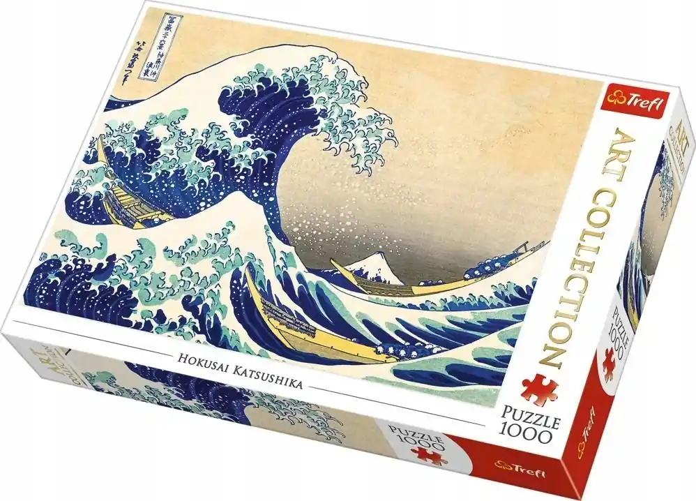 Bestseller Puzzle 1000 Wielka fala w Kanagawie TREF