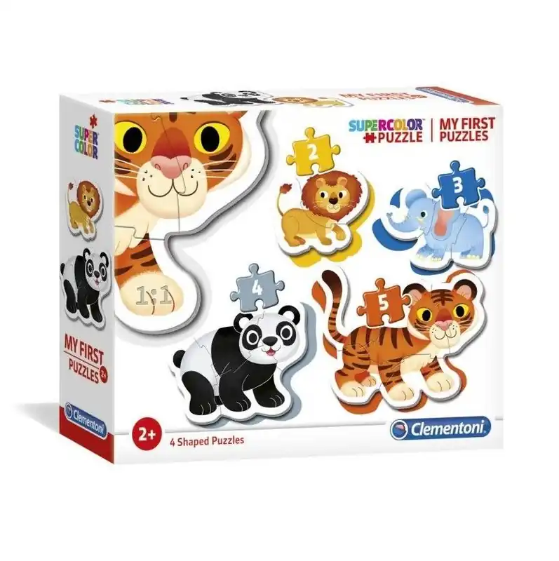 Moje pierwsze puzzle Wild animals Wyjątkowa oferta