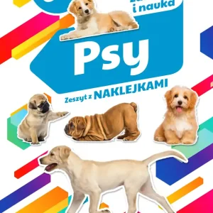 Rabat PSY ZESZYT Z NAKLEJKAMI
