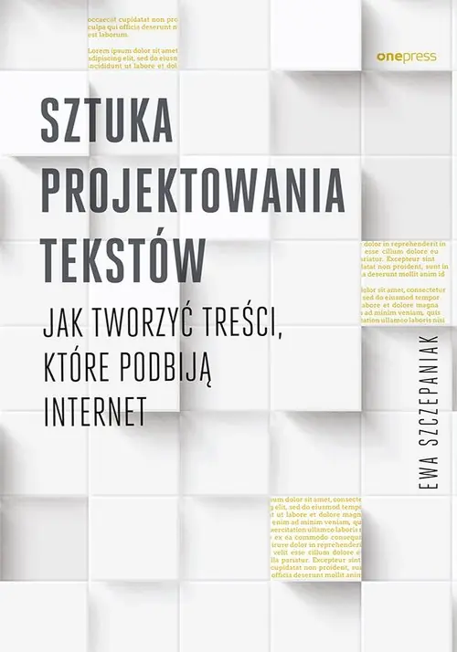 Zamów dziś Sztuka projektowania tekstów