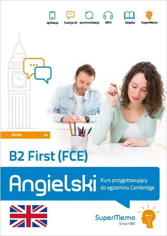 B2 First (FCE). Angielski. Kurs przygotowujący Bezpieczna płatność