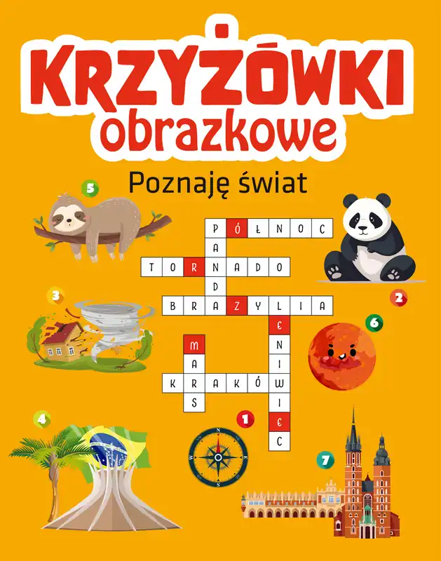 Bezpieczne zakupy Poznaję świat. Krzyżówki obrazkowe