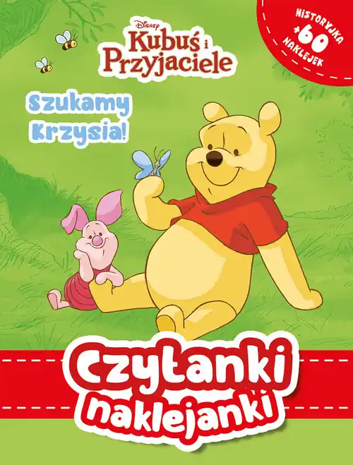 Czytanki naklejanki. Szukamy Krzysia. Disney Wybór klientów