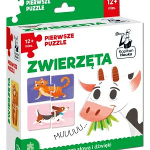 Nowy Kapitan Nauka. Zwierzęta. Pierwsze puzzle