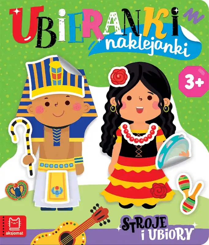 Ubieranki naklejanki. Stroje i ubiory Promocja