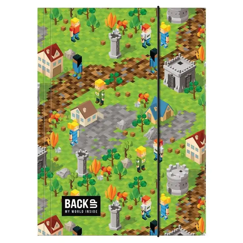 Teczka z gumką A4 BackUp 7 A61 Game DERFORM Ostatnia szansa