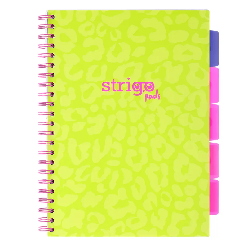 Szybka dostawa Kołozeszyt Strigo A4 Project Book Neon zielony kratka