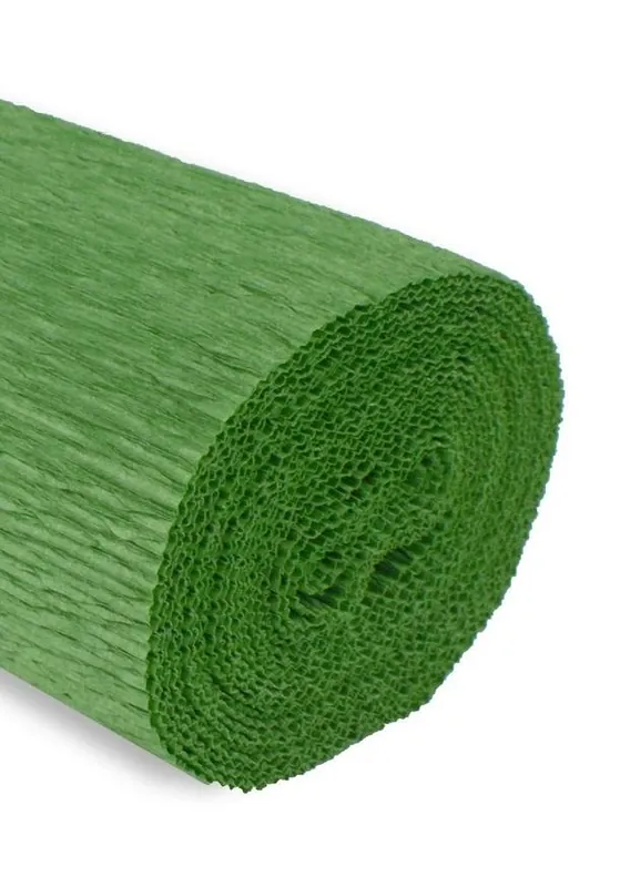 Okazja Krepina 50x250cm 180g zielona łodygowa