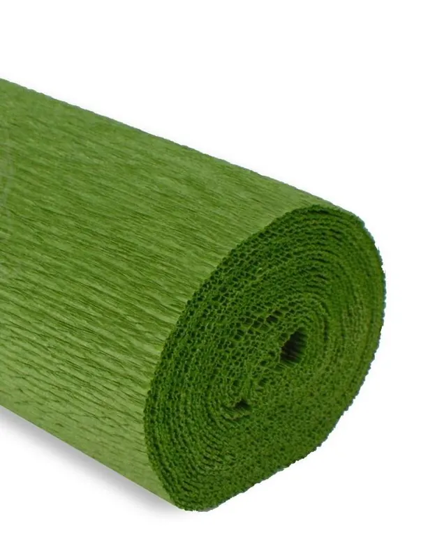 Krepina 50x250cm 180g zielona zgniła Oferta limitowana