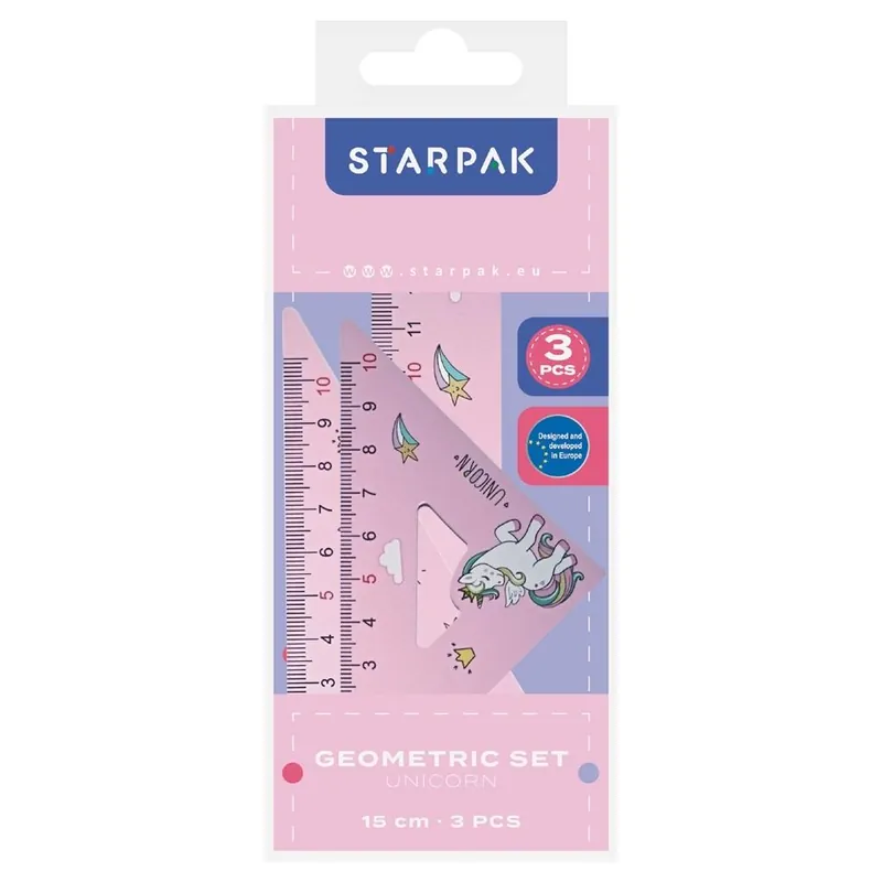 Zestaw geometryczny Unicorn 3el Ostatnia szansa