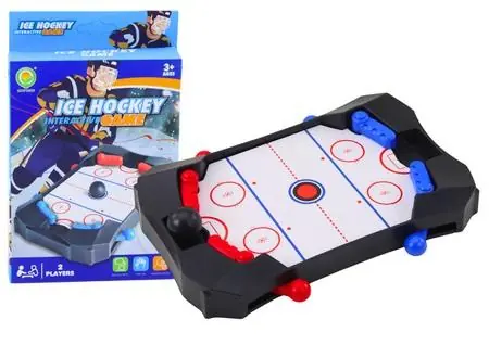 Mini gra zręcznościowa hockey czarna Zniżka