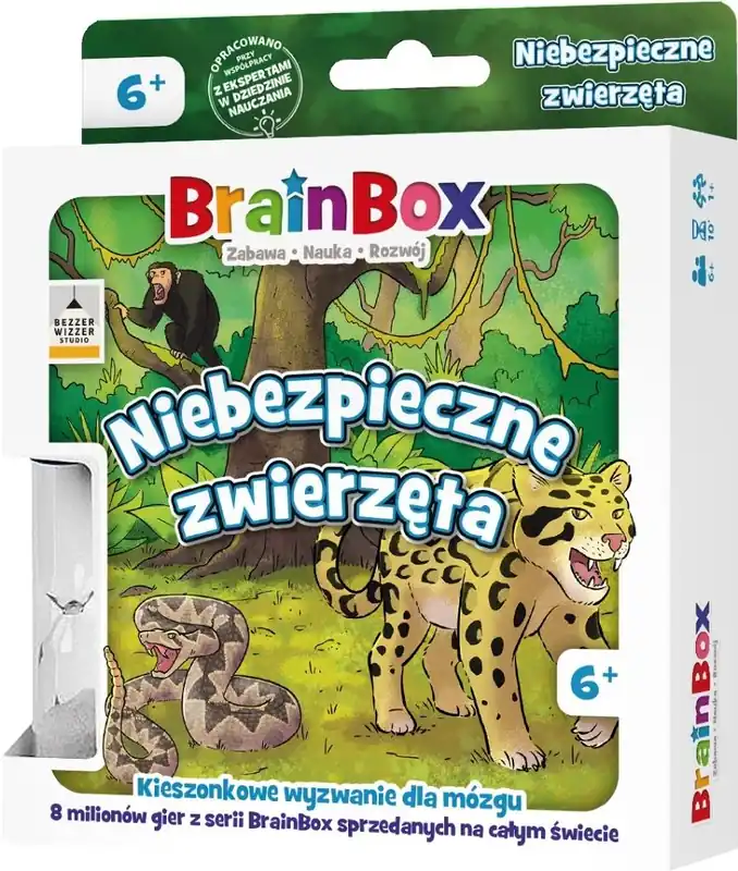 BrainBox: Pocket - Niebezpieczne zwierzęta REBEL Bezpieczne zakupy