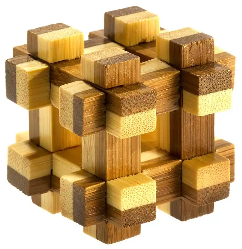Kup online Łamigłówka 3D Bamboo Prison House poziom 4/4
