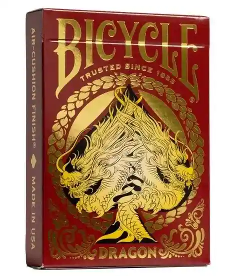 Karty do gry Bicycle Dragon Red Tylko do końca tygodnia