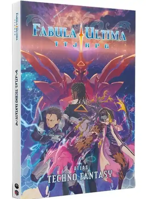 Ekspresowa dostawa Fabula Ultima: Atlas Techno Fantasy BLACK MONK