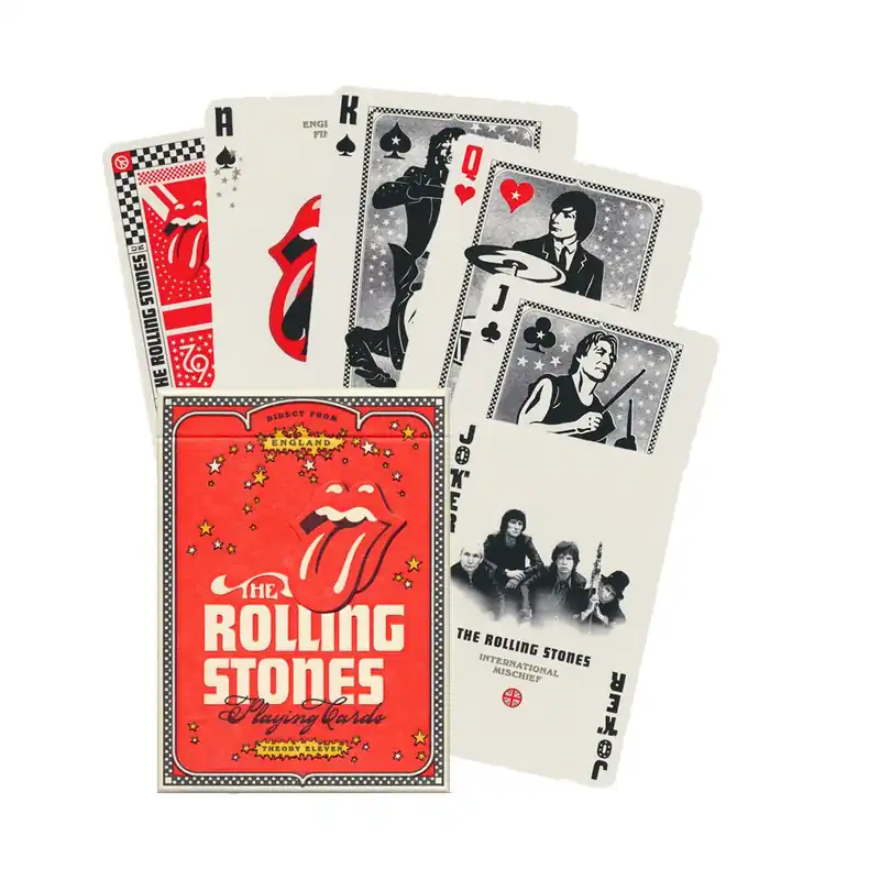 Karty The Rolling Stones BICYCLE Łatwy zwrot