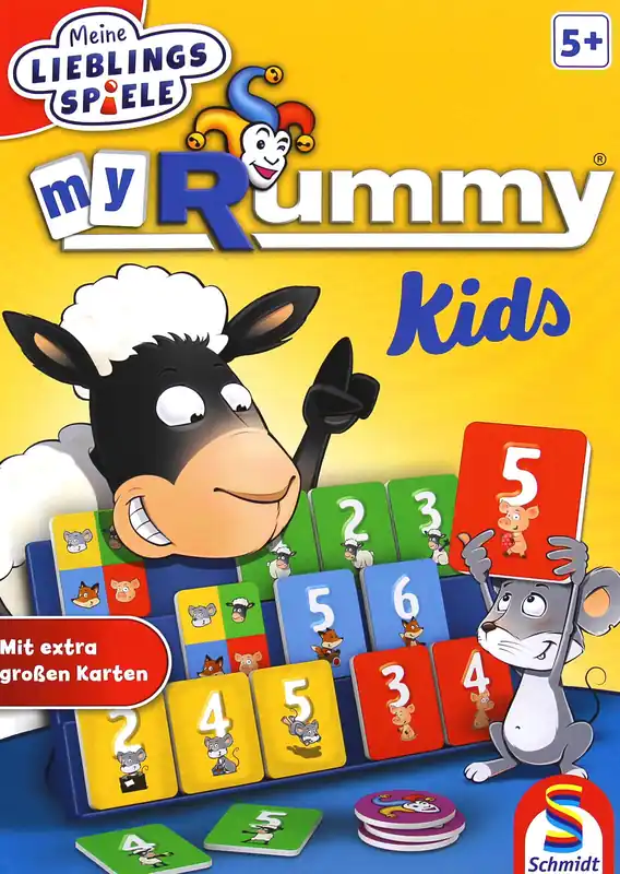 Gra Rummy Kids wersja dla dzieci Wyprzedaż