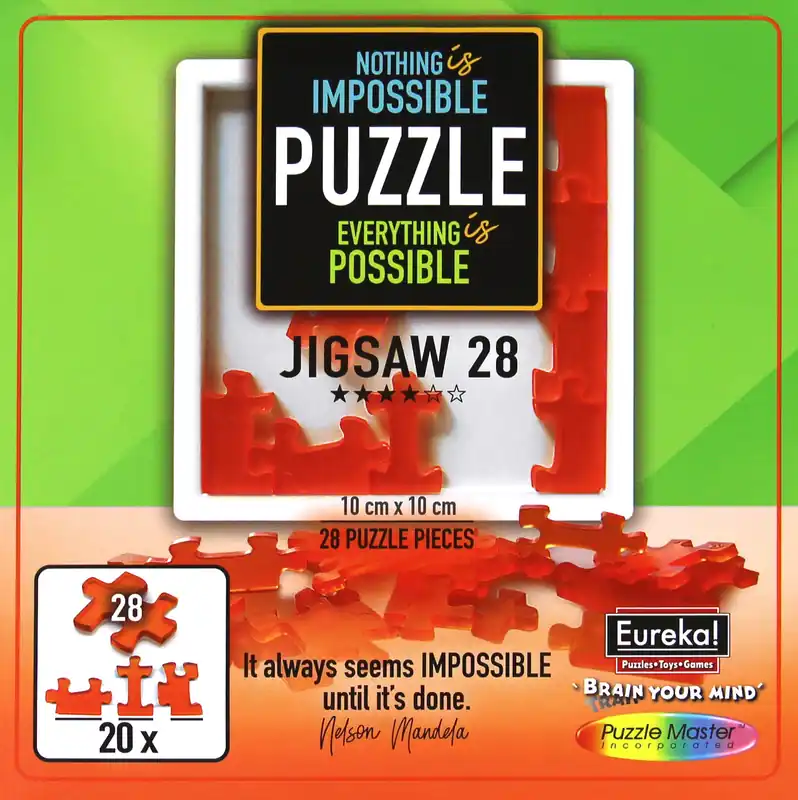 Szybka wysyłka Puzzle Łamigłówka Impossible 28 elementów poziom 4/6