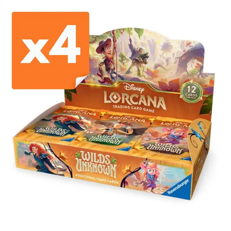 Disney Lorcana (Set12) (4szt) Case (4x24boostery) Bezpieczne zakupy