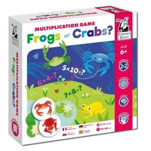 Captain Smart. Frogs or Crabs? Multiplication Game Oferta limitowana