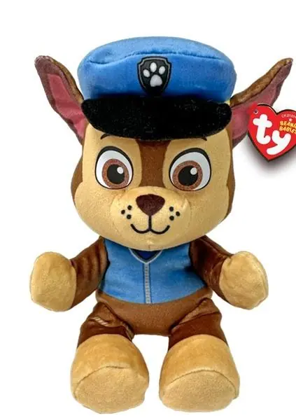 Beanie Babies Lic Soft Psi Patrol - Chase 15cm Tylko do końca tygodnia