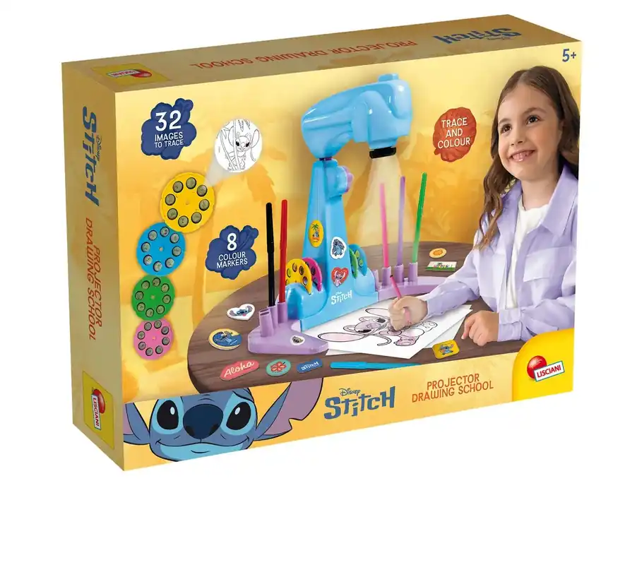Tani Lisciani Stitch szkoła rysowania z projektorem 304-113071