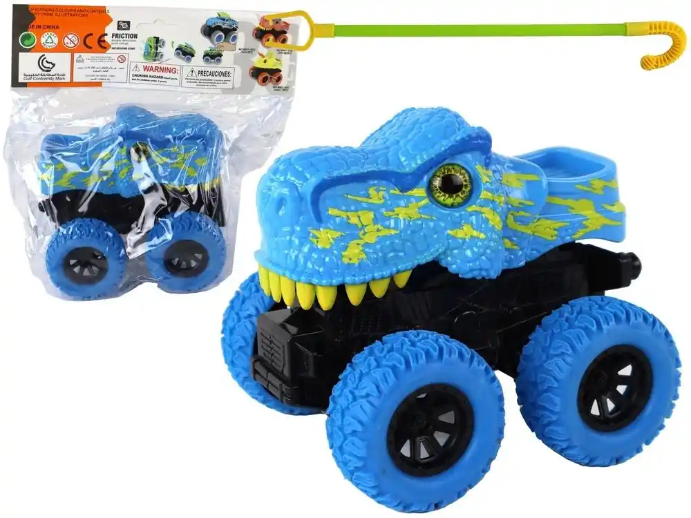 Oferta czasowa Terenówka pchacz Tyranozaur niebieski