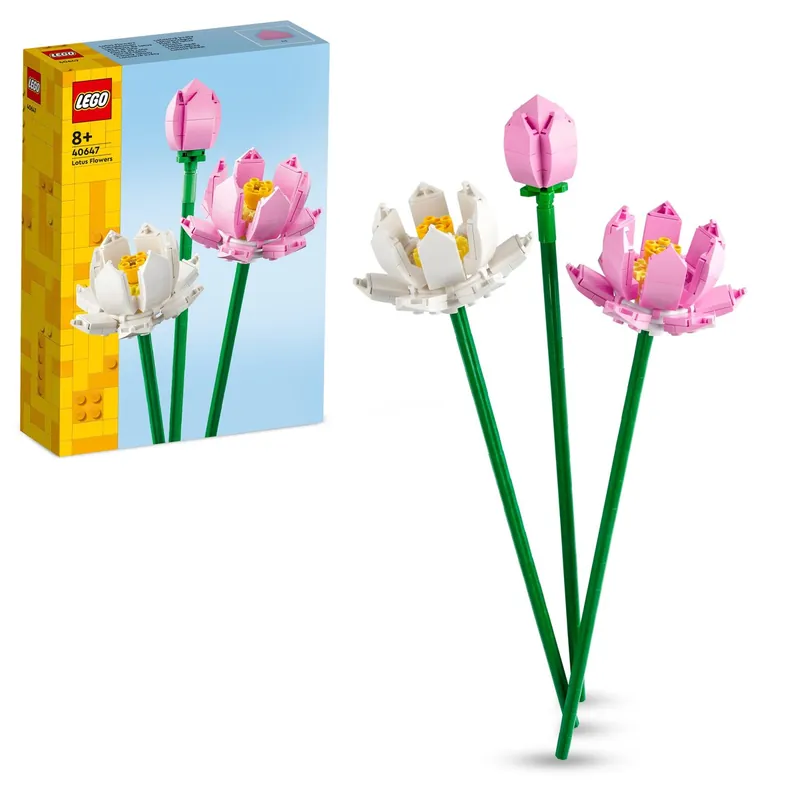Lego Botanicals Kwiaty Lotosu 40647 Darmowa dostawa
