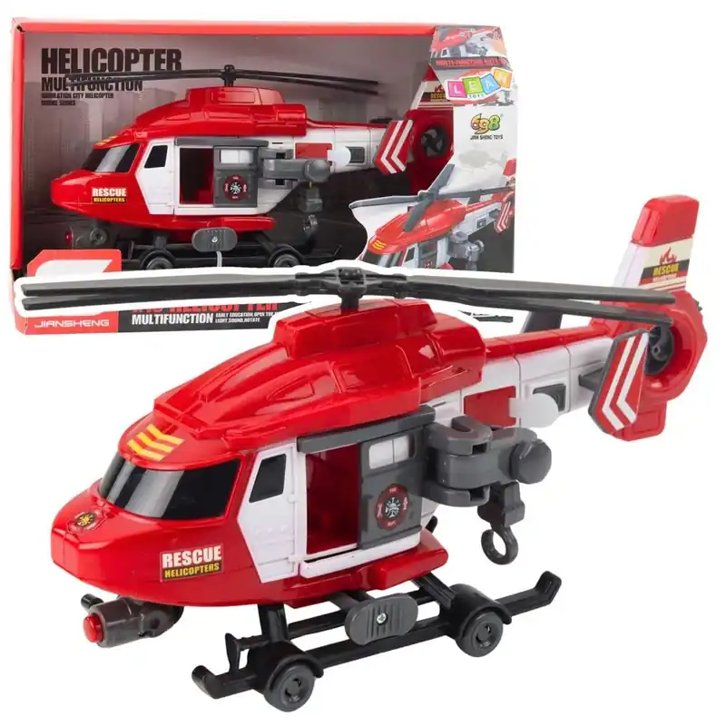 Okazja Helikopter ratunkowy akcesoria światło dżwięk 1:16