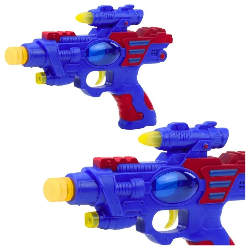 Darmowa dostawa Pistolet kosmiczny światło dźwięk