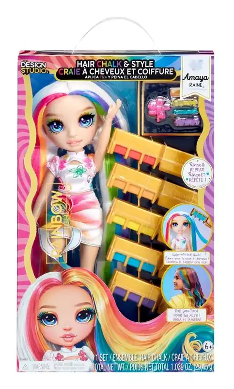 Rainbow High Hair Chalk&Style Doll - Amaya Najlepsza cena