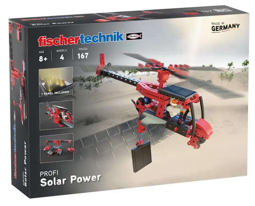 Zestaw edukacyjny - Solar Power - modele z panelem Ekspresowa dostawa