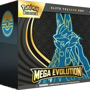 Pokemon TCG Mega Evolution Elite Trainer Box Lucario Premium