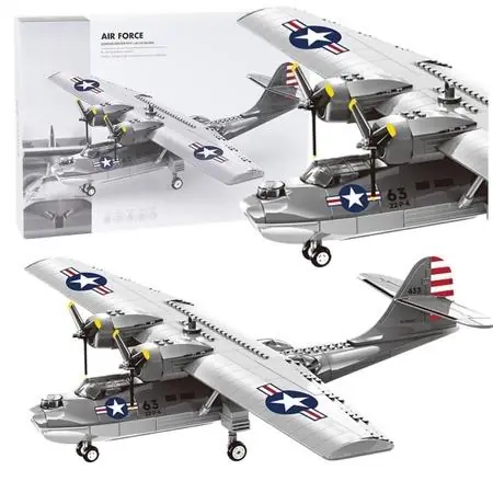 Hit cenowy Klocki konstrukcyjne samolot PBY-5A Catalina 364el