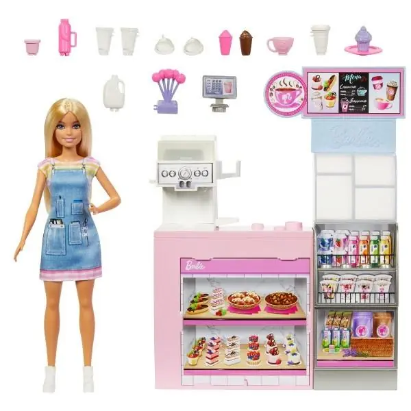 Barbie Kawiarnia Zestaw z lalką baristką Oferta