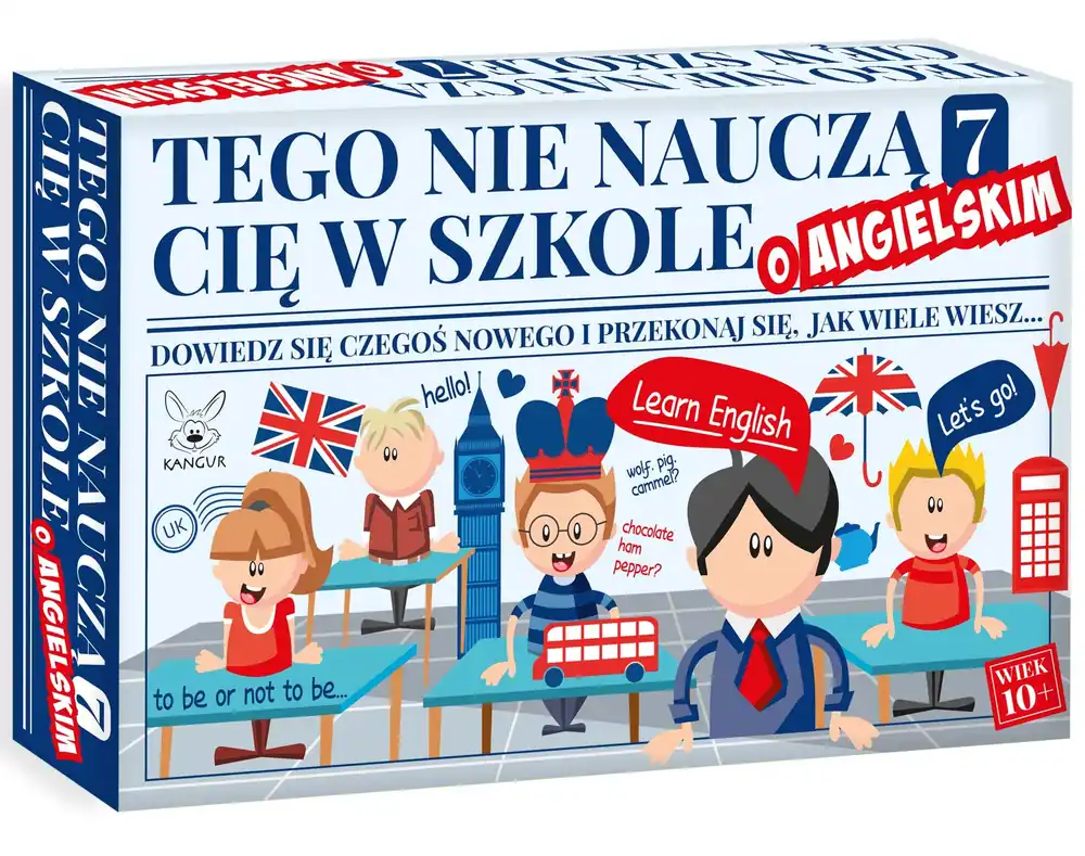 Sprawdź teraz Gra Tego nie nauczą Cię w szkole 7 o Angielskim