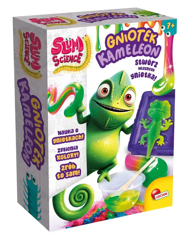 Tylko dziś Gniotek Kameleon Slumi Science