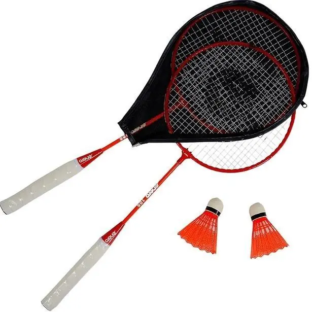 Zestaw do badmintona w pokrowcu orange Popularny